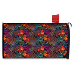 Rooster And Rowan Pattern Print Mailbox Cover