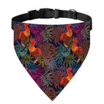 Rooster And Rowan Pattern Print Over The Collar Dog Bandana