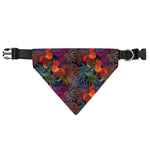 Rooster And Rowan Pattern Print Over The Collar Dog Bandana