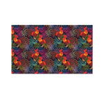 Rooster And Rowan Pattern Print Polyester Flag