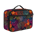 Rooster And Rowan Pattern Print Portable Lunch Bag