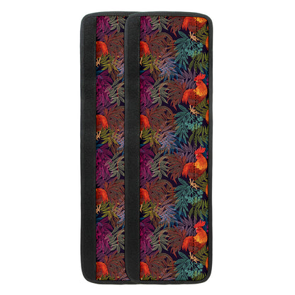 Rooster And Rowan Pattern Print Refrigerator Handle Covers