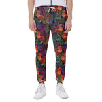 Rooster And Rowan Pattern Print Scuba Joggers