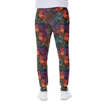 Rooster And Rowan Pattern Print Scuba Joggers