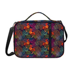 Rooster And Rowan Pattern Print Shoulder Strap Bible Bag