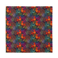 Rooster And Rowan Pattern Print Silk Bandana