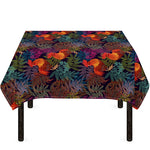 Rooster And Rowan Pattern Print Tablecloth