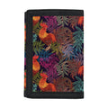 Rooster And Rowan Pattern Print Trifold Wallet