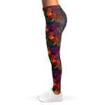Rooster And Rowan Pattern Print Women's Leggings
