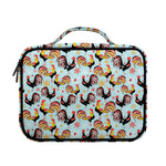 Rooster And Snowflake Pattern Print Briefcase Bible Bag