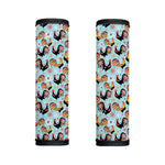 Rooster And Snowflake Pattern Print Handle Covers