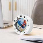 Rooster Painting Print Alarm Clock