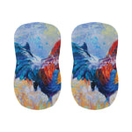 Rooster Painting Print Bar Stool Covers