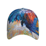 Rooster Painting Print Baseball Cap