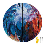 Rooster Painting Print Basketball