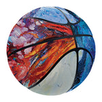 Rooster Painting Print Basketball