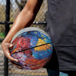 Rooster Painting Print Basketball