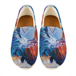 Rooster Painting Print Casual Shoes