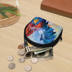 Rooster Painting Print Coin Purse