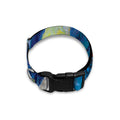 Rooster Painting Print Dog Collar