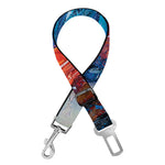 Rooster Painting Print Dog Seat Belt