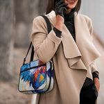 Rooster Painting Print Double Strap Bible Bag