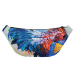 Rooster Painting Print Fanny Pack