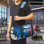 Rooster Painting Print Gym Bag