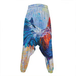 Rooster Painting Print Hammer Pants