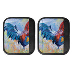 Rooster Painting Print Handle Covers
