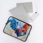 Rooster Painting Print Laptop Sleeve