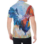 Rooster Painting Print Men's Shirt