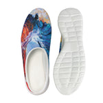 Rooster Painting Print Mesh Casual Shoes