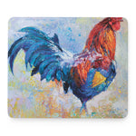 Rooster Painting Print Mouse Pad