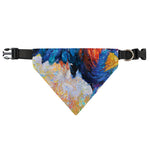Rooster Painting Print Over The Collar Dog Bandana