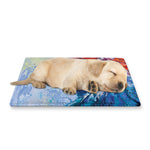 Rooster Painting Print Pet Cooling Mat Cover