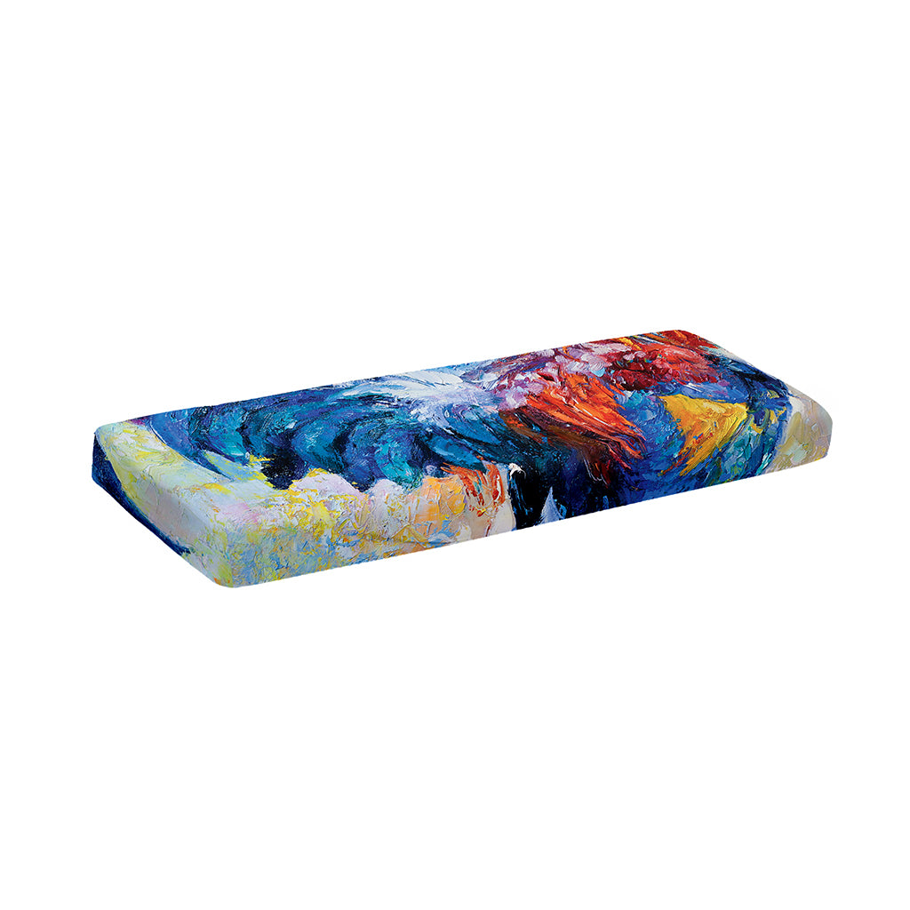 Rooster Painting Print Piano Keyboard Cover