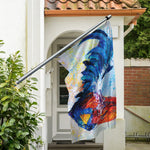 Rooster Painting Print Polyester Flag