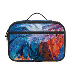 Rooster Painting Print Portable Lunch Bag