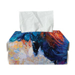 Rooster Painting Print Rectangle Tissue Box Cover