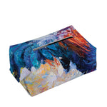 Rooster Painting Print Rectangle Tissue Box Cover