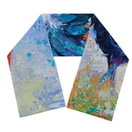 Rooster Painting Print Scarf