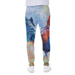 Rooster Painting Print Scuba Joggers