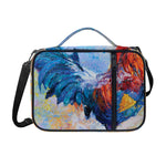 Rooster Painting Print Shoulder Strap Bible Bag