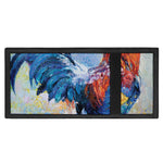 Rooster Painting Print Trifold Wallet