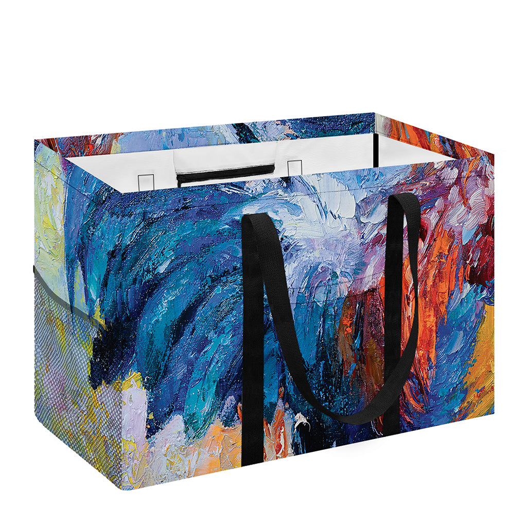 Rooster Painting Print Utility Tote Bag