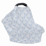 Rooster Plaid Pattern Print Baby Seat Cover