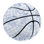 Rooster Plaid Pattern Print Basketball