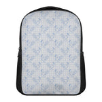 Rooster Plaid Pattern Print Casual Backpack