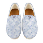 Rooster Plaid Pattern Print Casual Shoes